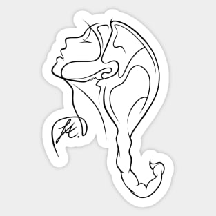 Best Female Scorpio Sticker